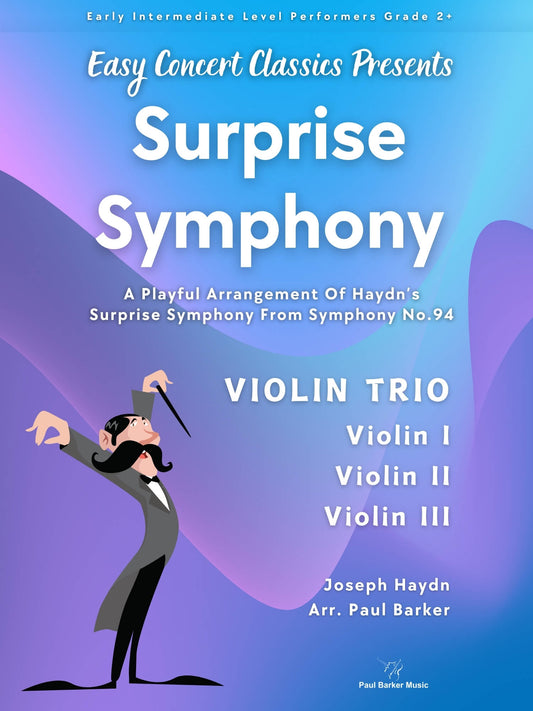Surprise Symphony (Violin Trio)