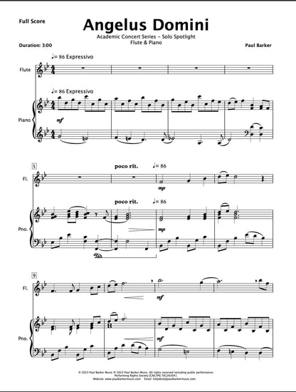 Angelus Domini (Flute & Piano)