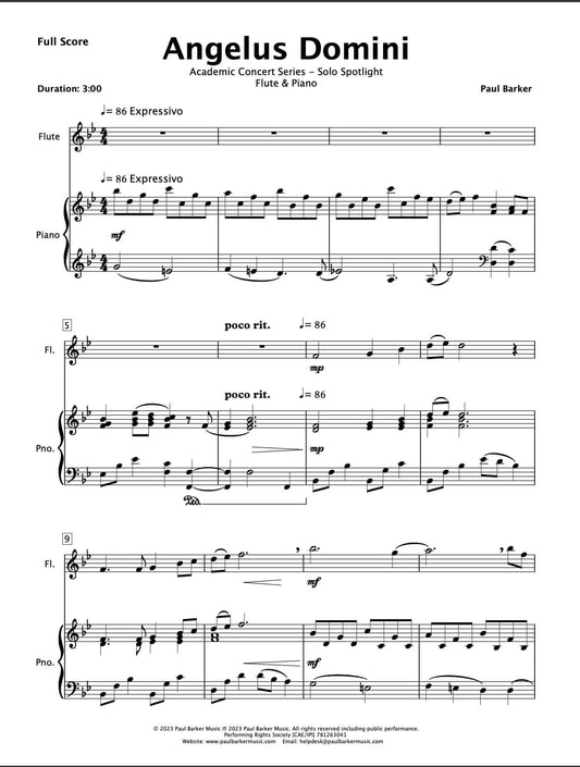 Angelus Domini (Flute & Piano)