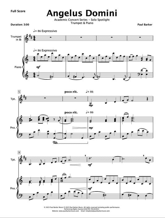 Angelus Domini (Trumpet & Piano)