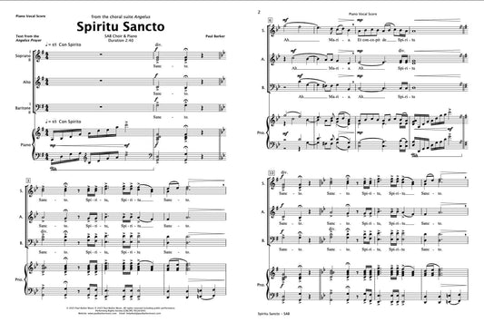 Spiritu Sancto (SAB Choir & Piano)