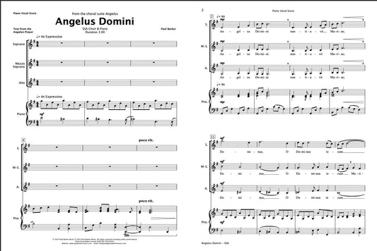 Angelus (SSA Choir & Piano)