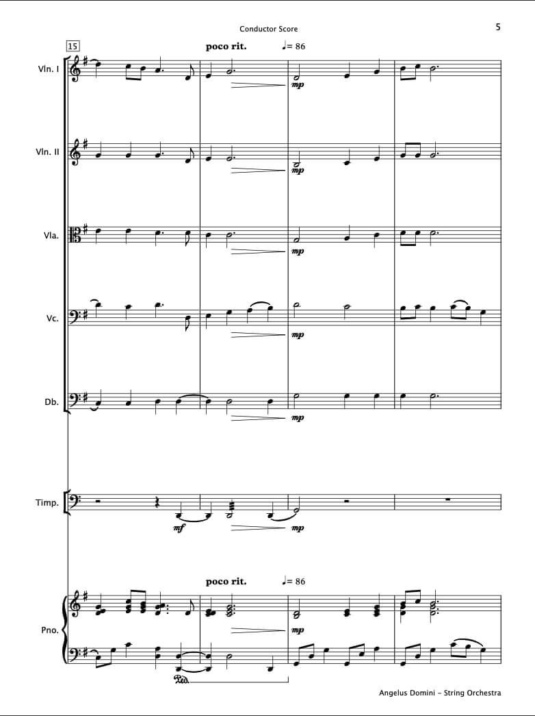 Angelus Domini (String Orchestra)