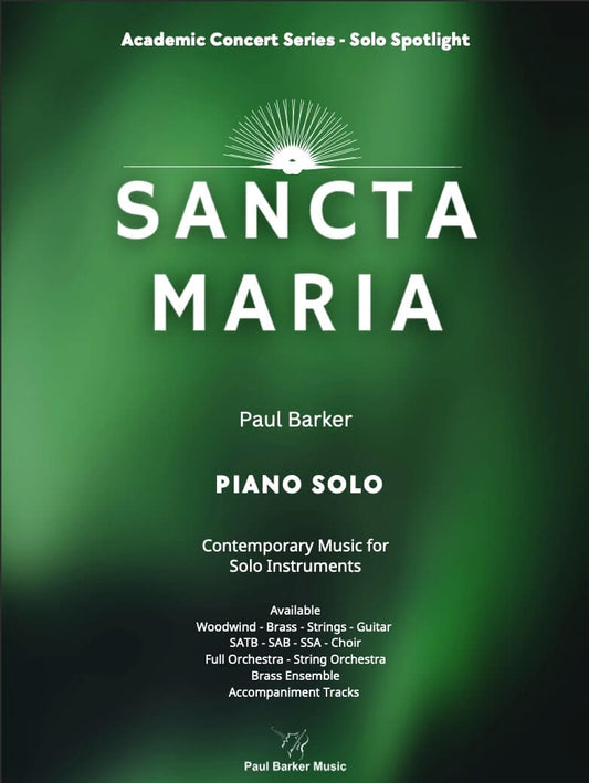 Sancta Maria (Piano Solo)
