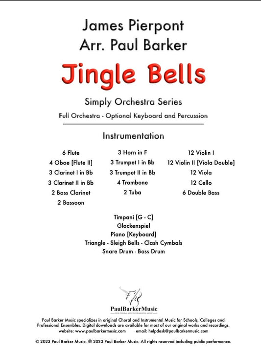 Jingle Bells (Full Orchestra)