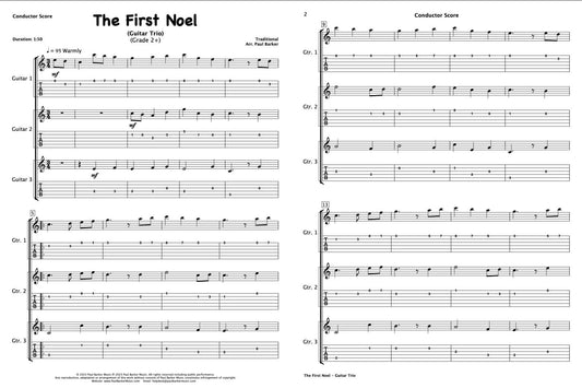 The First Noel (Guitar Trio)