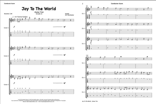 Joy To The World (Guitar Trio)