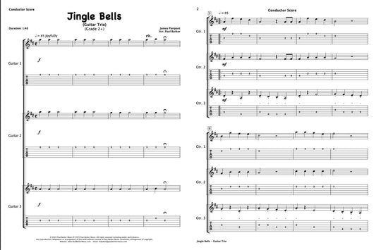 Jingle Bells (Guitar Trio) - Paul Barker Music