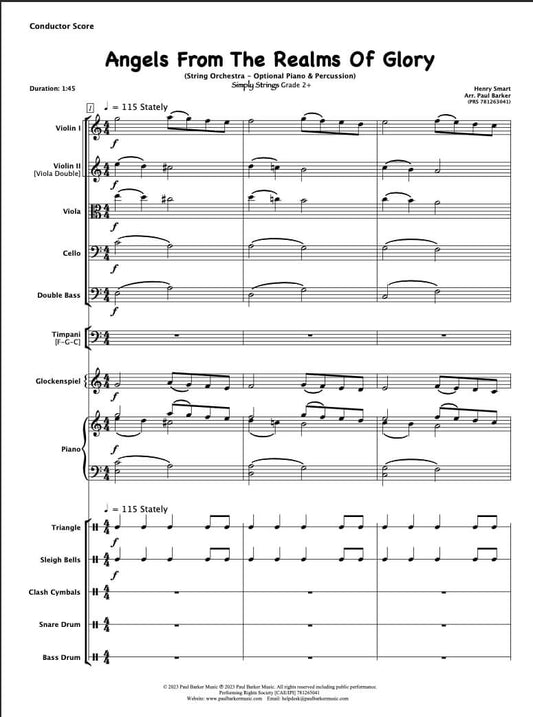 Simply Strings Series - Christmas Collection 3 - Paul Barker Music