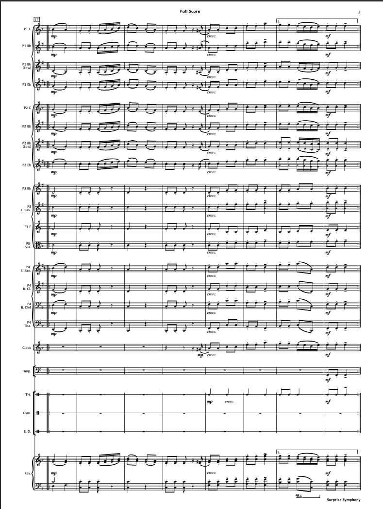 Surprise Symphony - Paul Barker Music