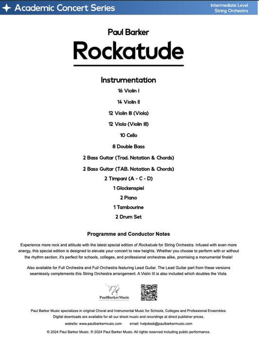 Rockatude (String Orchestra)