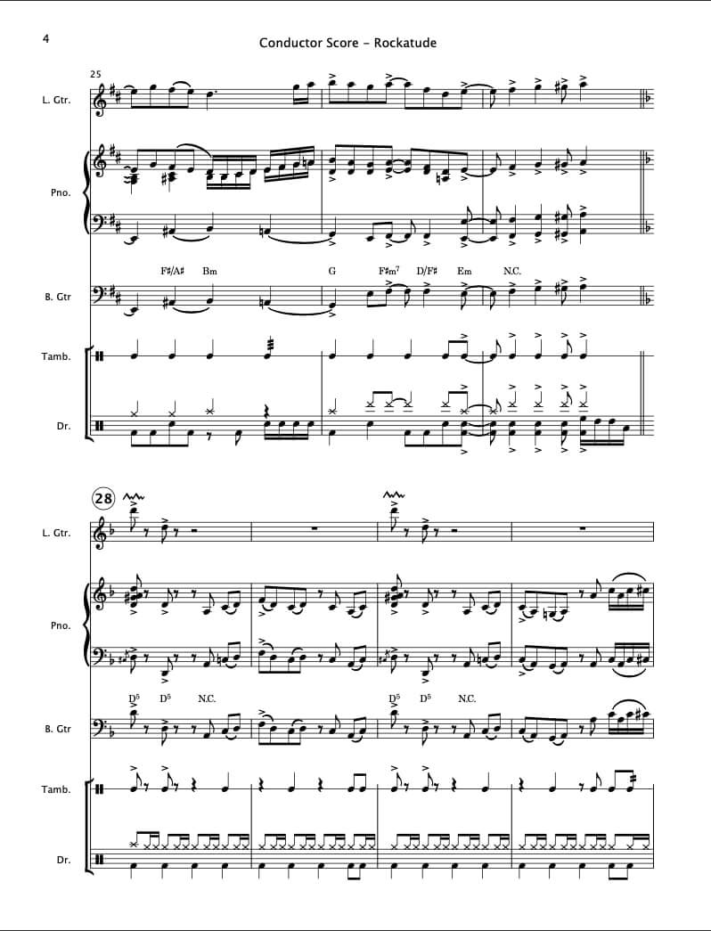 RockAtude (Rock Band) - Paul Barker Music