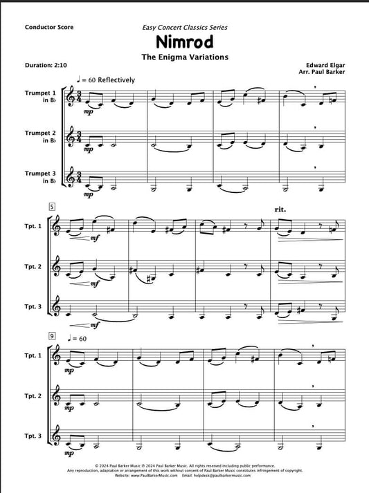 Nimrod (Trumpet Trio)