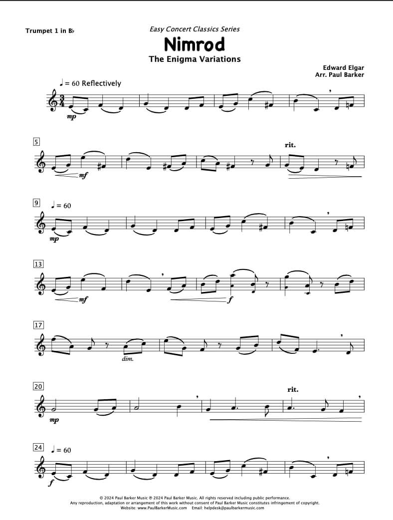 Nimrod (Trumpet Trio)