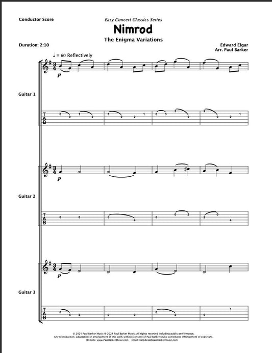 Nimrod (Guitar Trio)