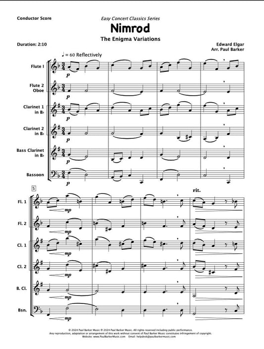 Nimrod (Woodwind Ensemble)