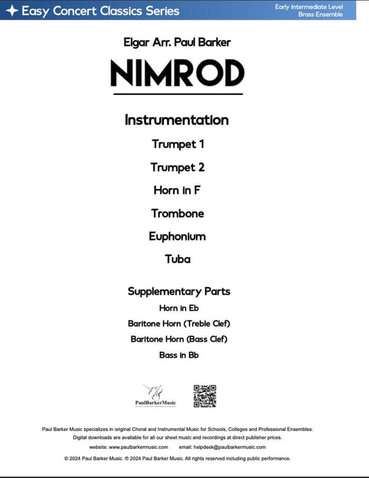 Nimrod (Brass Ensemble)