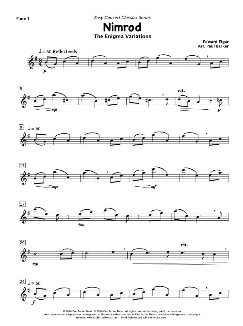 Nimrod (Flute Trio)