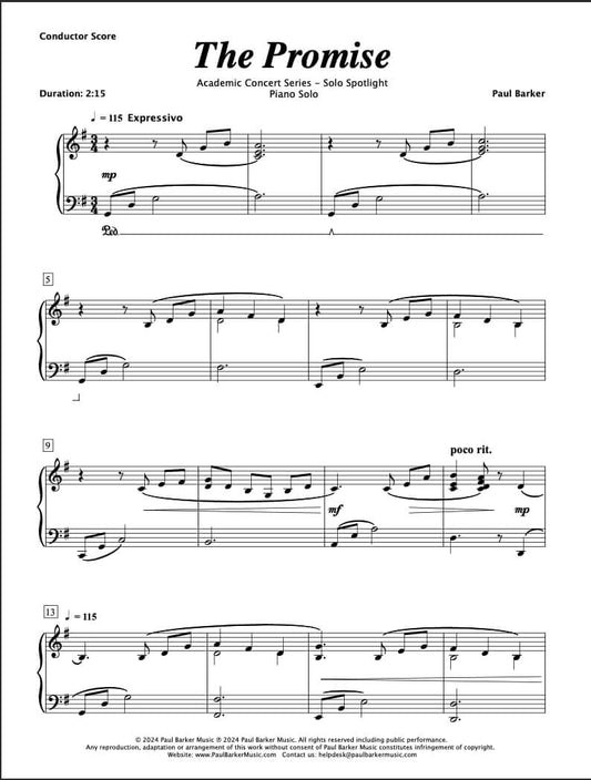 The Promise (Piano Solo)