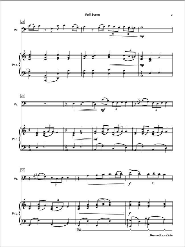 Dramatica (Cello & Piano)