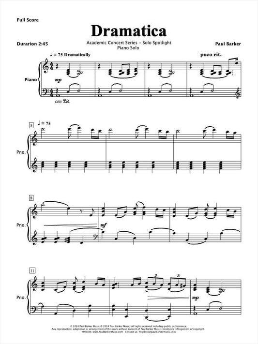 Dramatica (Piano Solo)