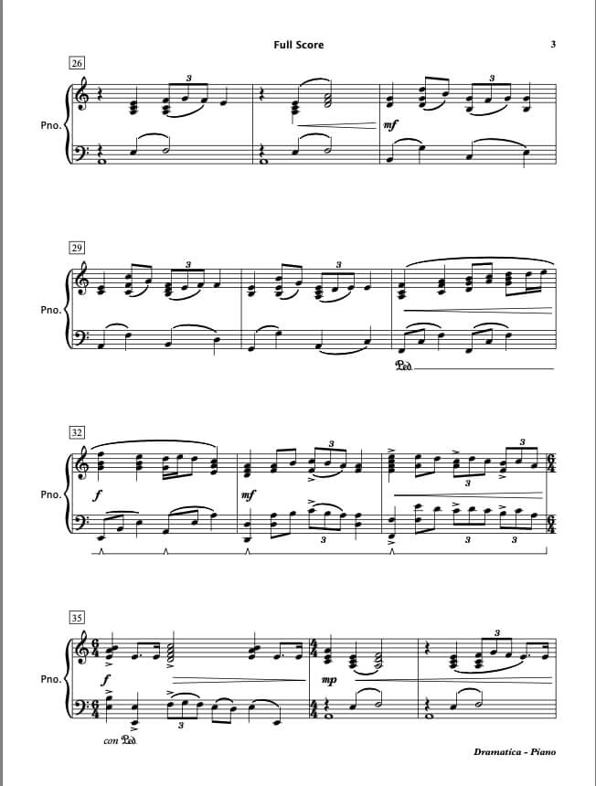Dramatica (Piano Solo)