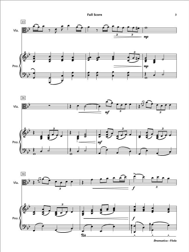 Dramatica (Viola & Piano)