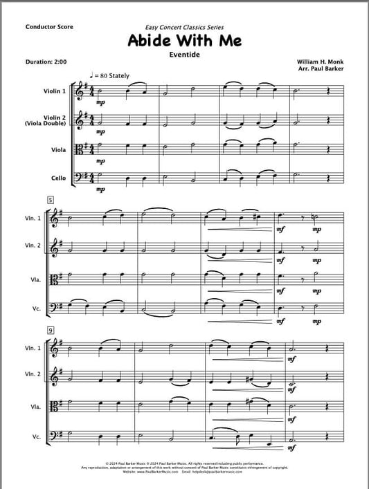 Abide With Me (String Trio)