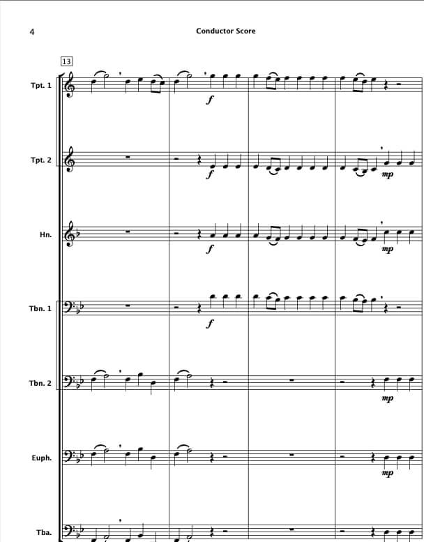 Hornpipe (Brass Ensemble)