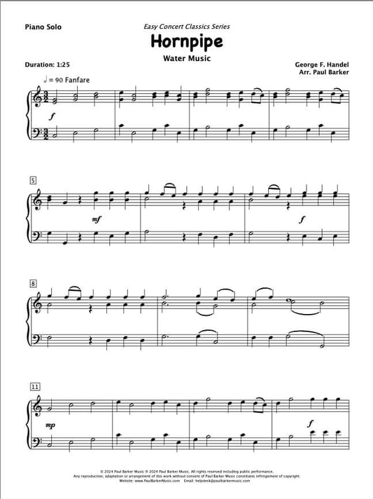 Hornpipe (Piano Solo)