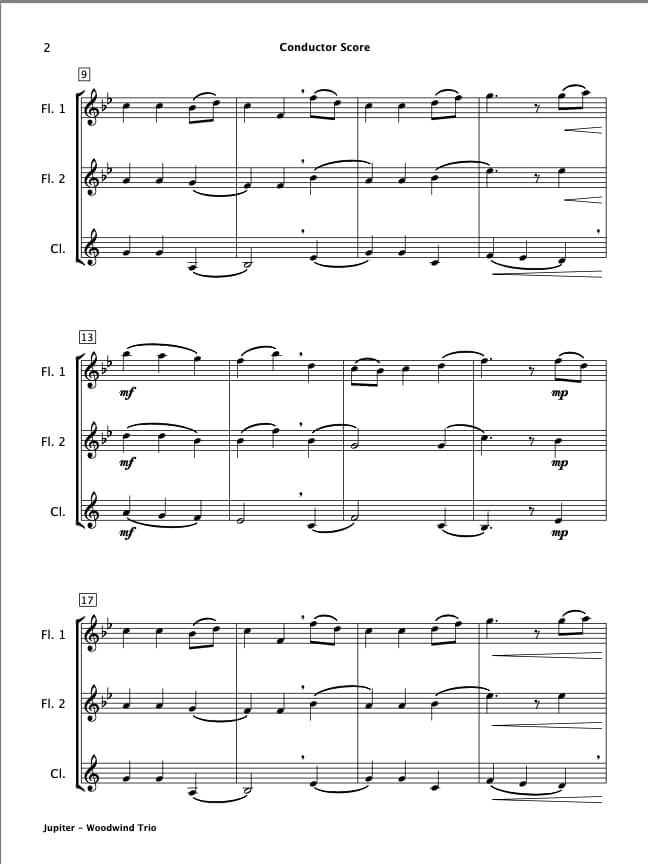 Easy Concert Classics Book 2 (Woodwind Trio)