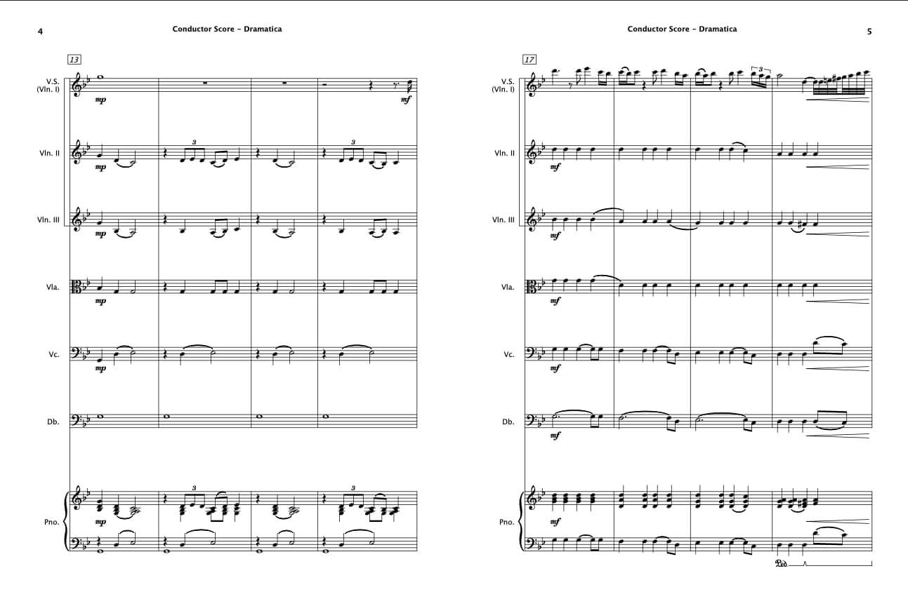 Dramatica (String Orchestra Feat. Solo Violin) - Paul Barker Music