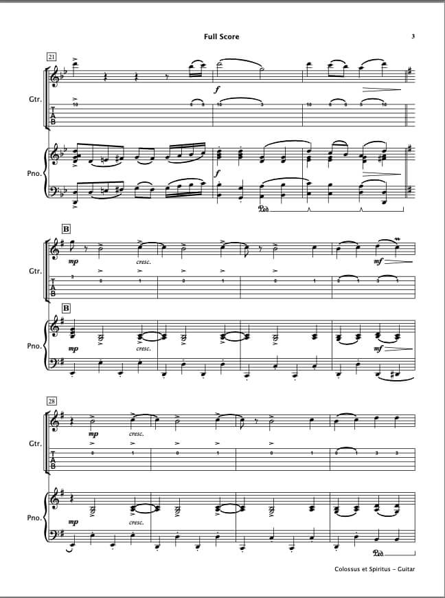 Colossus (Acoustic Guitar & Piano)