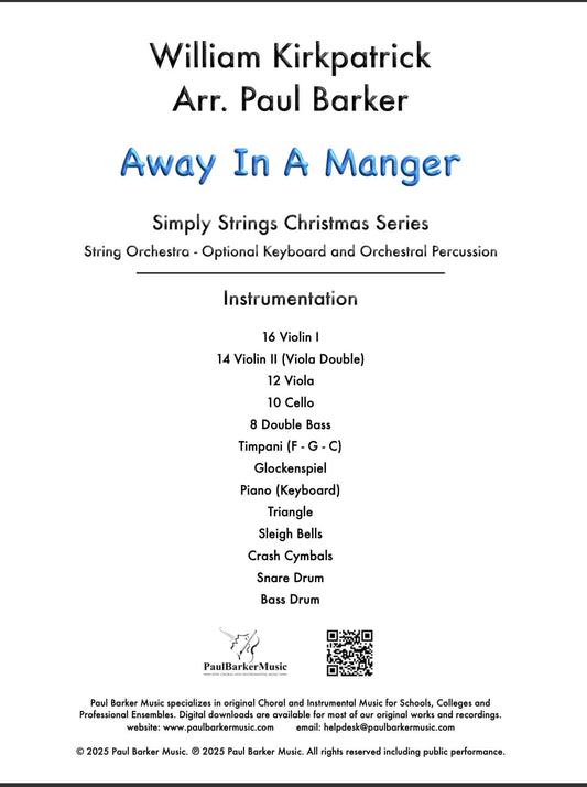 Away In A Manger (String Orchestra)