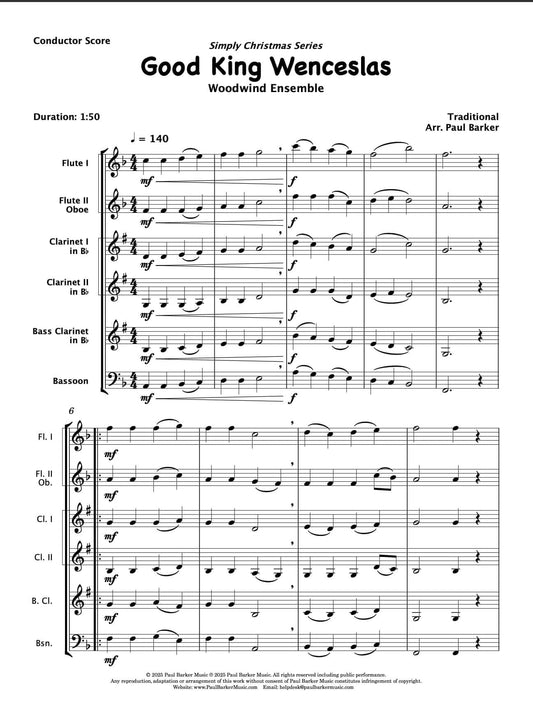 Good King Wenceslas (Woodwind Ensemble)