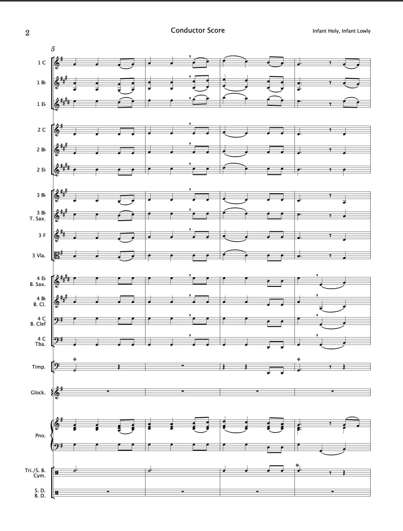 Flexi Band Christmas Concert Series - Multi Bundle 5