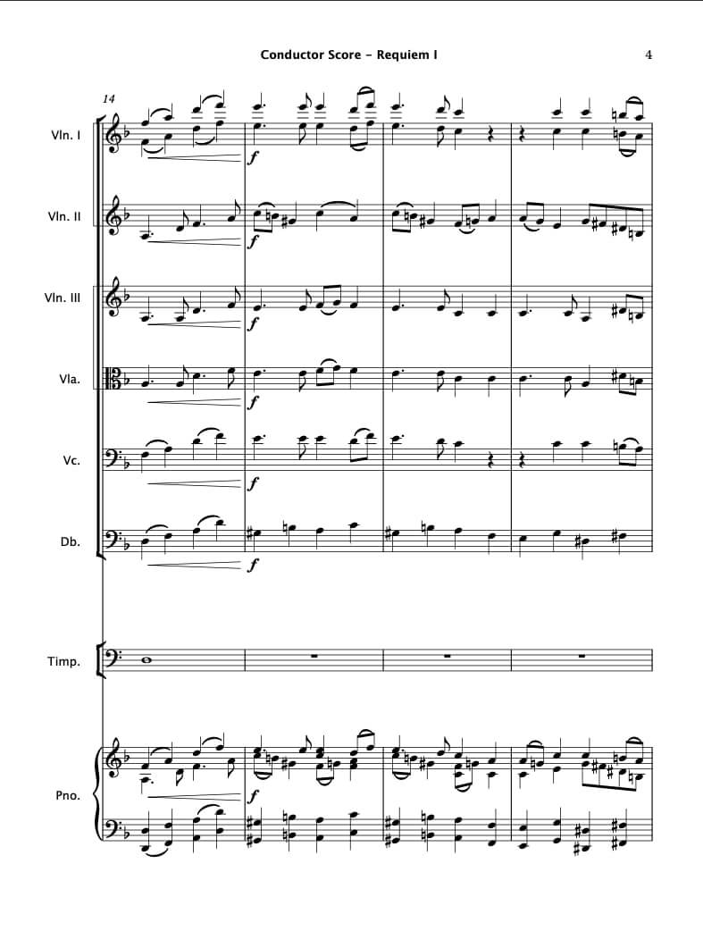 Faure Requiem I: (Kyrie Orchestral Suite)