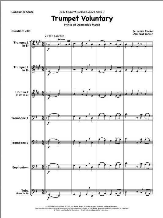 Trumpet Voluntary (Brass Ensemble)