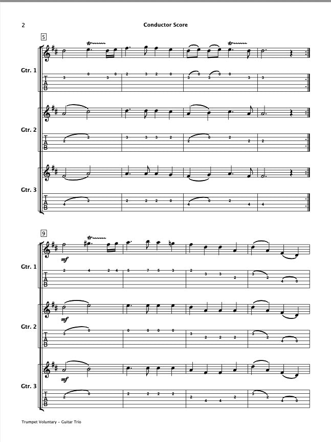 Easy Concert Classics Book 3 (Guitar Trio)