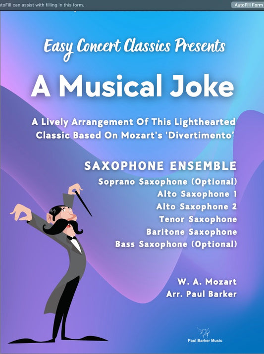 Easy Concert Classics Book 3 (Saxophone Ensemble)