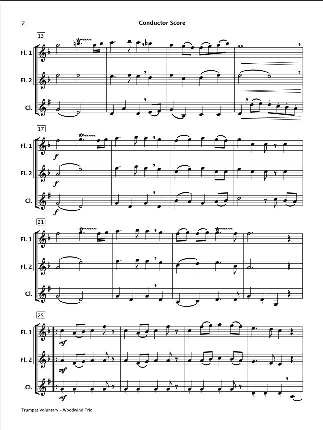 Easy Concert Classics Book 3 (Woodwind Trio)