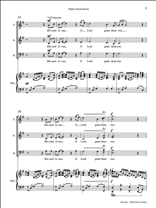 Pie Jesu - Paul Barker Music