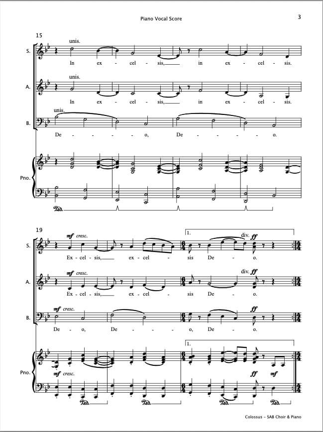 Colossus (et Spiritus) - Paul Barker Music