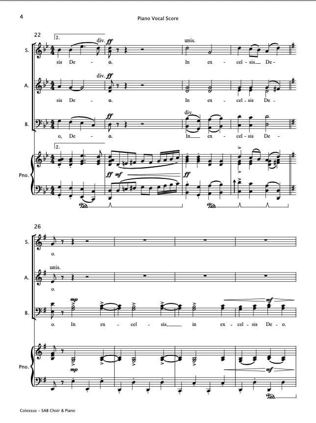 Colossus (et Spiritus) - Paul Barker Music