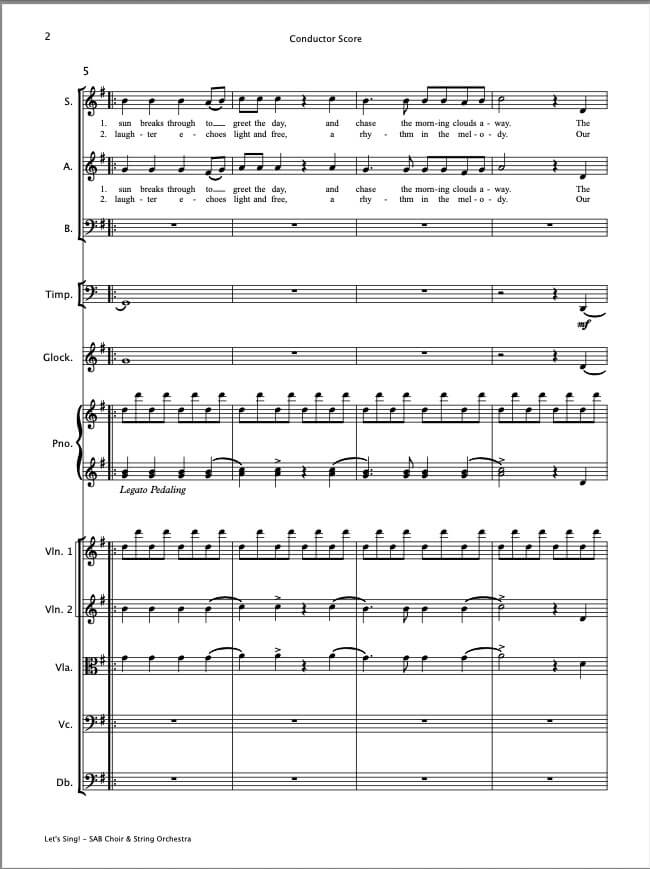 Let's Sing! Choral Suite