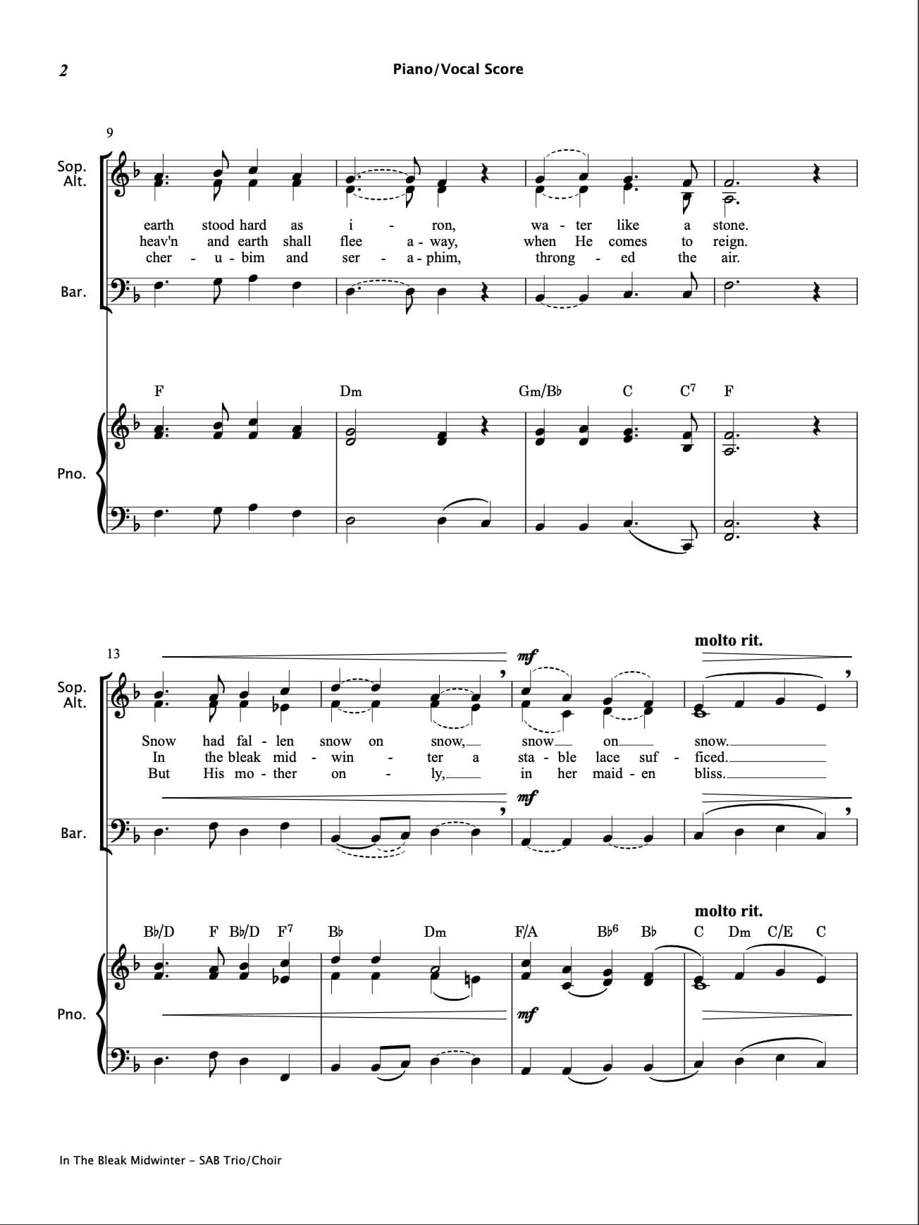 Christmas SAB Choirs Book 4