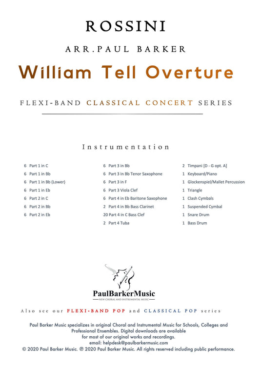 William Tell Overture - Paul Barker Music