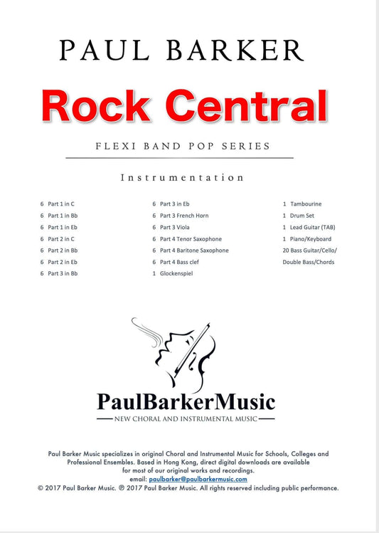 Rock Central - Paul Barker Music