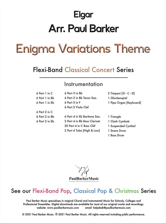 Enigma Variations: Theme - Paul Barker Music
