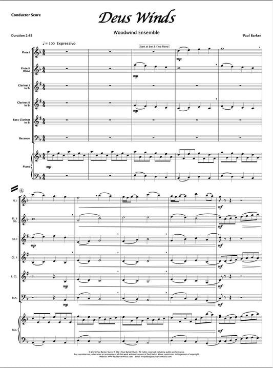 Deus Winds - Paul Barker Music